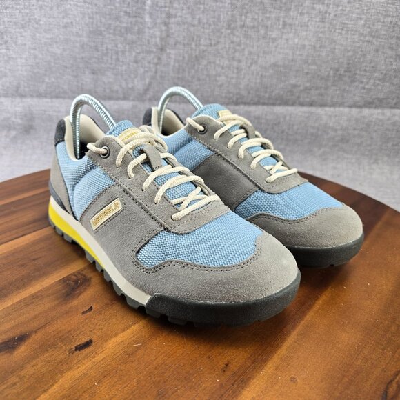 Merrell Wilderness Wild Daredevil‎ Trail Sneakers Womens Blue Gray Hiking Size 6 - Picture 2 of 14